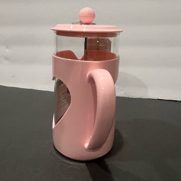 NWT Paris Hilton Pink Heart French Coffee Press - Picture 2 of 5